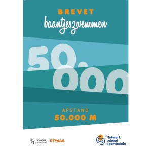 Baantjeszwemmen - 50.000m - Kaarten (10st.)