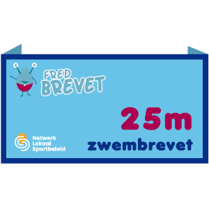 Afstandszwemmen - 25m - Badges (10st.)