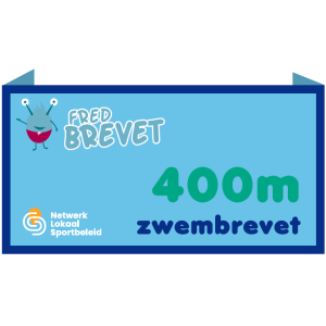 Afstandszwemmen - 400m - Badges (10st.)