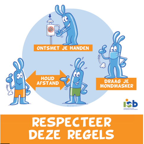 Bordje "Respecteer deze regels"