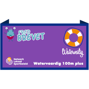 Waterveilig - 100m plus - Badges (10st.)