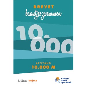 Baantjeszwemmen - 10.000m - Kaarten (10st.)