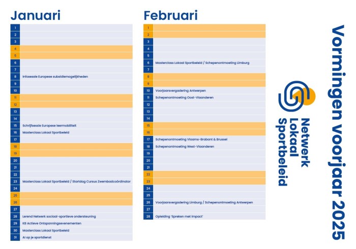 vormingskalender vj 2025
